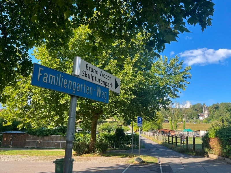 Die Auffahrt