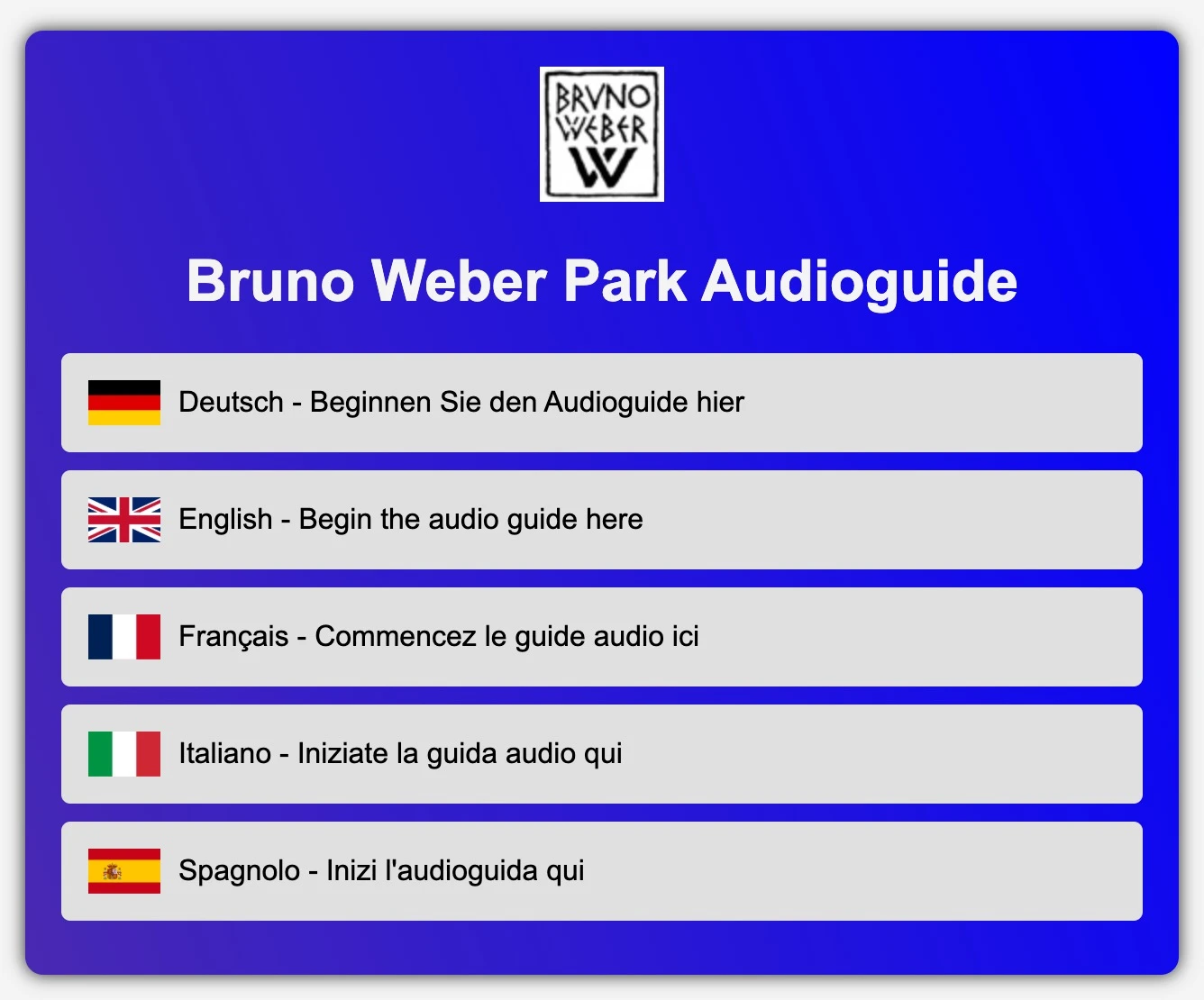 Audioguida Espanol